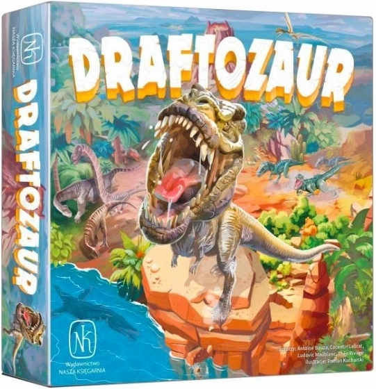 Draftozaur – familiestrategiespel met houten dinosaurussen