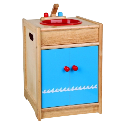 Houten keukenspoelbak BABU voor kinderen