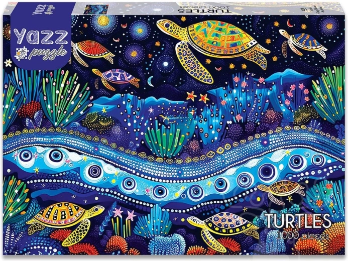 YAZZ puzzel schildpadden 1000 stukjes