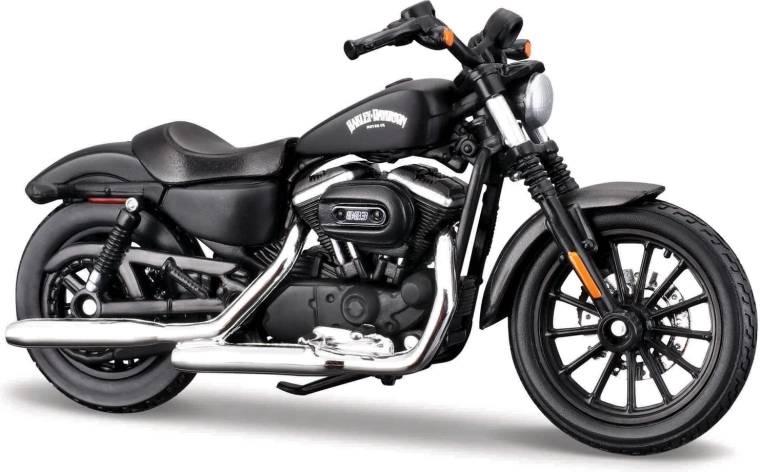 Maisto Harley-Davidson Sportster Iron 883 matzwart 1:18