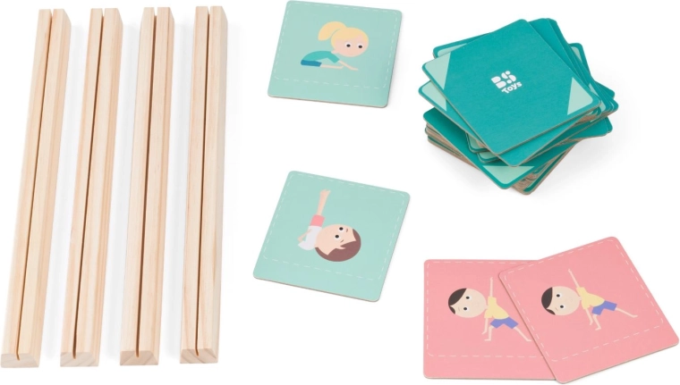 Doe na en vind – bewegend geheugenspel met yogahoudingen