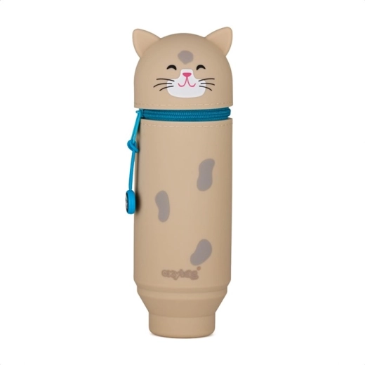 Siliconen etui Kat – om te vormen tot pennenhouder