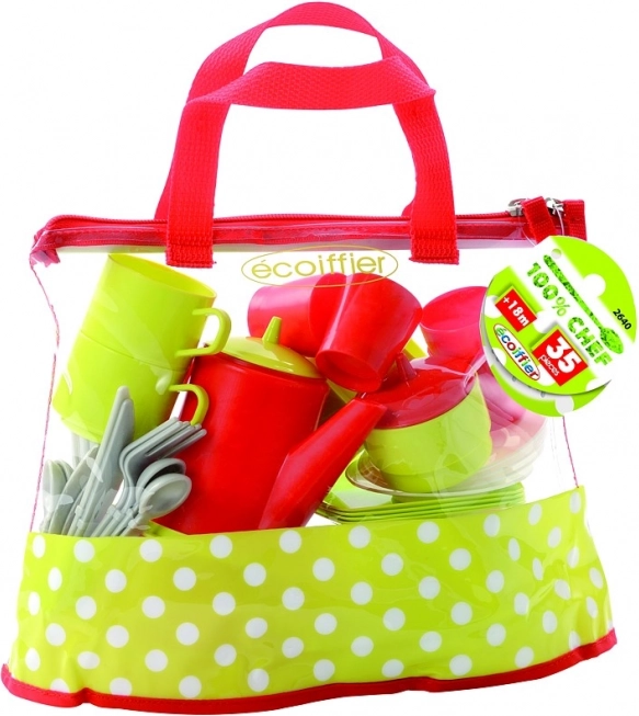 Theeservies en keukenset voor kinderen