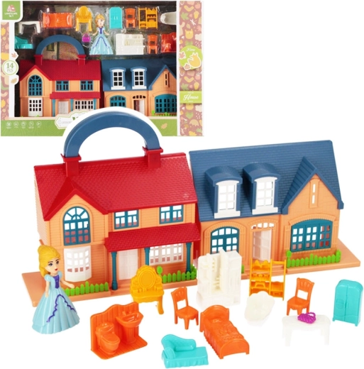 Poppenhuisje met prinses
