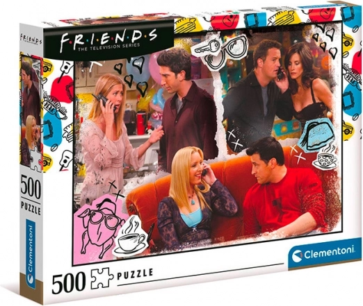 Puzzel 500 stukjes Friends