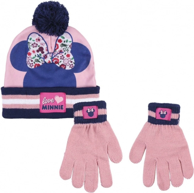 Set muts + handschoenen Minnie