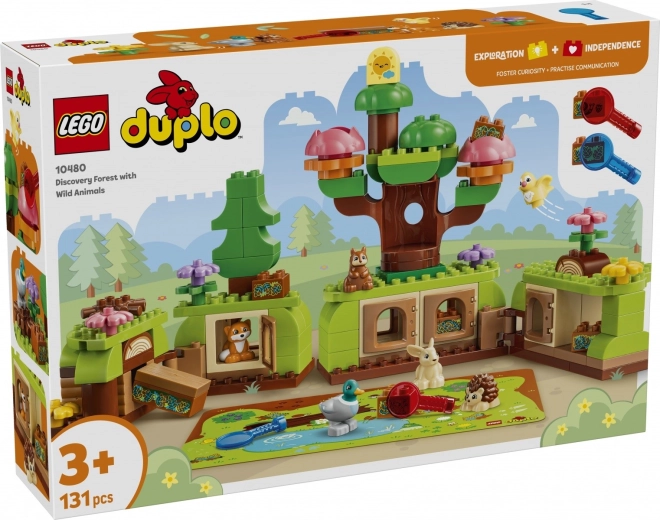 LEGO DUPLO Ontdekkersbos met wilde dieren