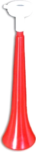 Supporters-trompet 30,5 cm – rood