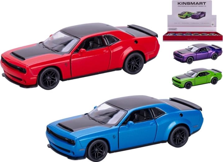 Metalen automodel Dodge Challenger SRT 170 1:40 Kinsmart