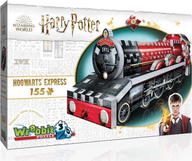 3D-puzzel WREBBIT Harry Potter Zweinsteinexpres 155 stukjes