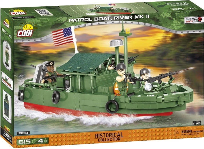Bouwset patrouilleboot PBR River Mk II 1:35