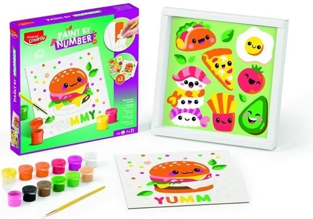 Creativ Schilderen op nummer Yummy