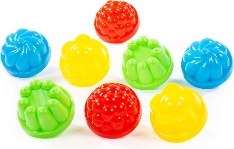 Zandvormpjes – set met emmer