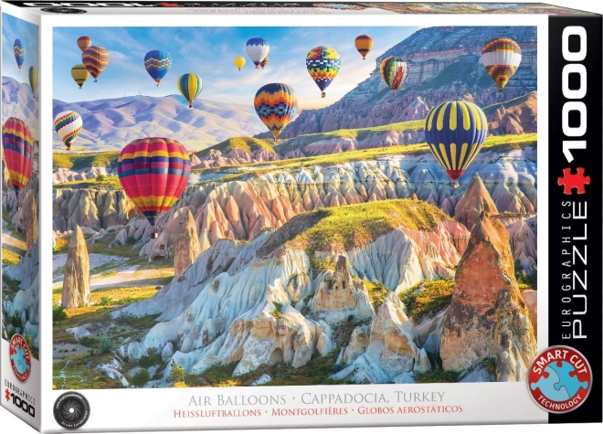 Puzzel Luchtballonnen boven Cappadocië 1000 stukjes