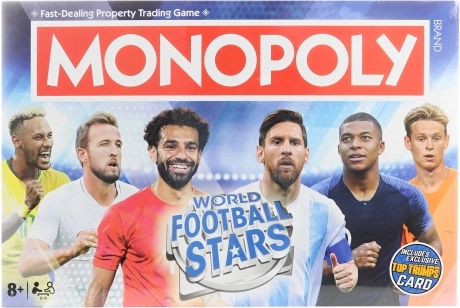 Monopoly: wereldvoetbalsterren (Engelse versie)