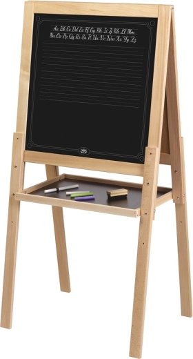 Vilac groot houten dubbelzijdig bord voor kinderen