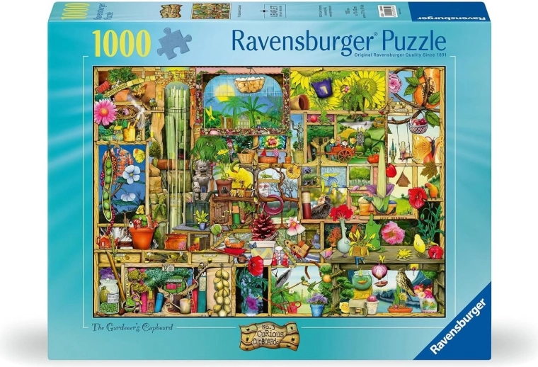 Ravensburger puzzel Curious Cupboards 3: Tuinkast (1000 stukjes)