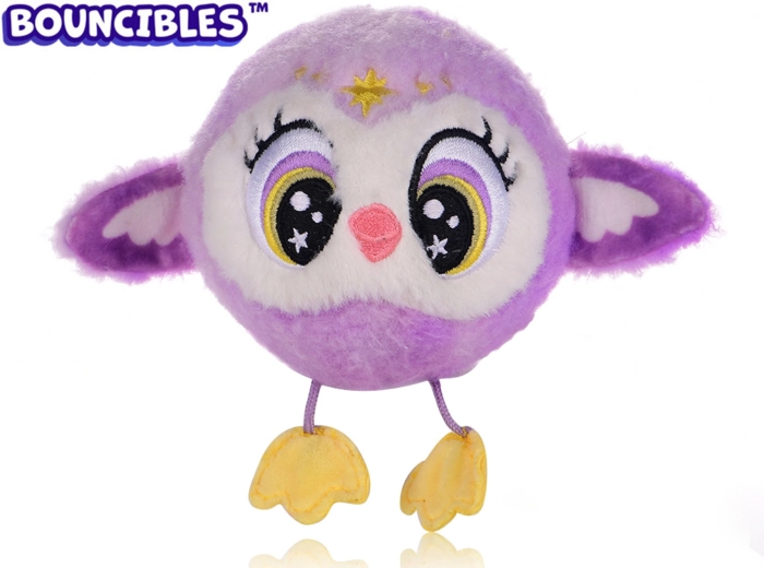 Bouncibles Luna pluche stuiterspeelgoed 8 cm
