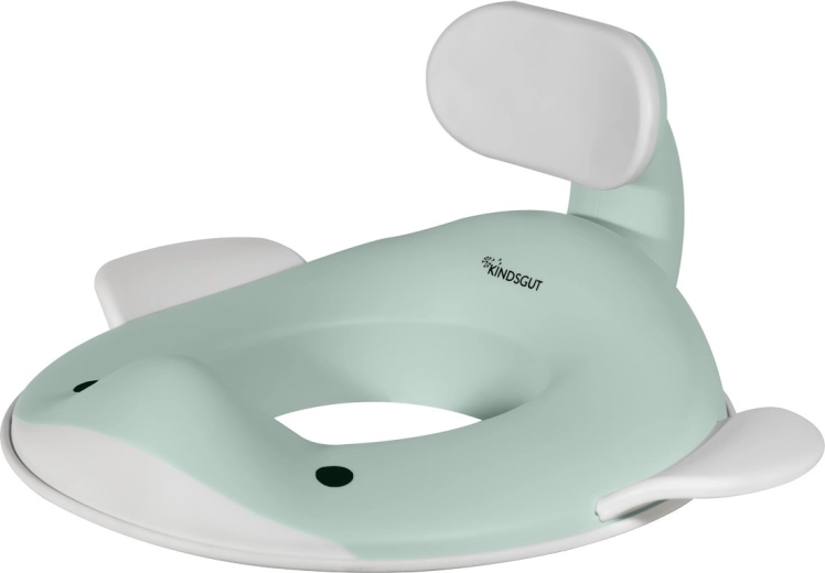 Kindsgut wc-brilverkleiner wal mintgroen