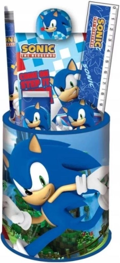 Zevendelige schrijfsset Sonic