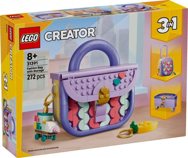 LEGO Creator 3-in-1 Modieuze handtas met opbergruimte