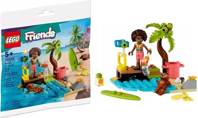 LEGO Friends strand opruimen