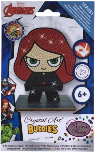 Crystal Art figuurtje Black Widow