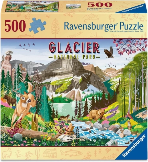 Ravensburger puzzel National Park: Glacier 500 stukjes