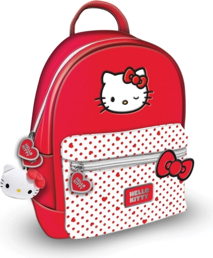 Hello Kitty kinder rugzak met rode stippen