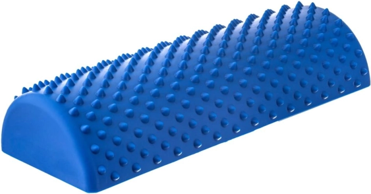 TULLO halve massage-rol met stimulerende noppen – blauw