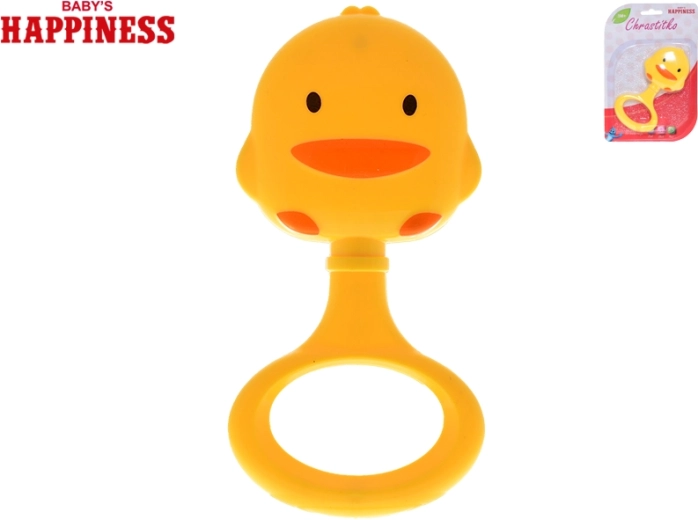 Rammelaar eendje 13 cm voor baby’s