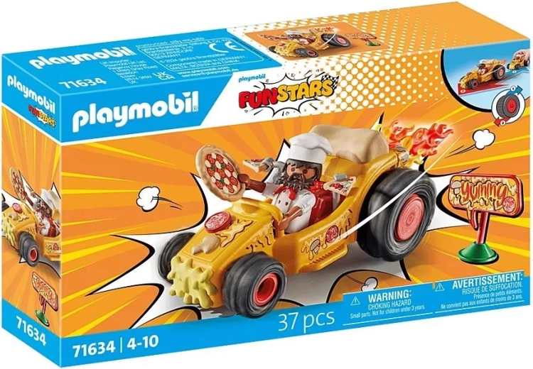 Set figuren PLAYMOBIL Funstars Racing: Pizza