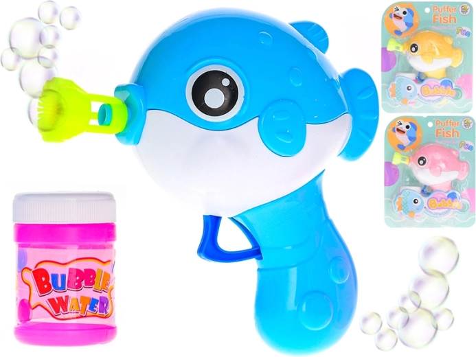 Bellenblaasvis met vliegwiel 16 cm