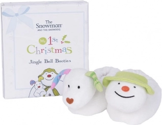 Kerstcadeauset met rammelende slofjes Snowman & Snowdog
