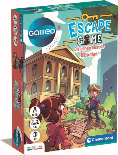 Escape Game – mysterieuze bibliotheek - 1 stuk