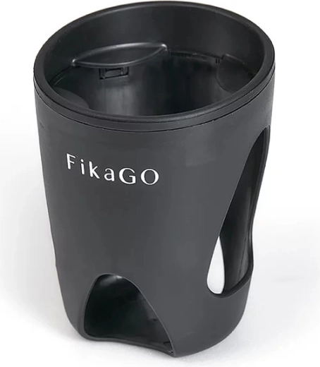 Fikago bekerhouder voor kinderwagen, zwart