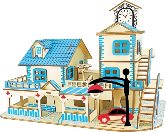 Houten 3D-puzzel Kustbestemming