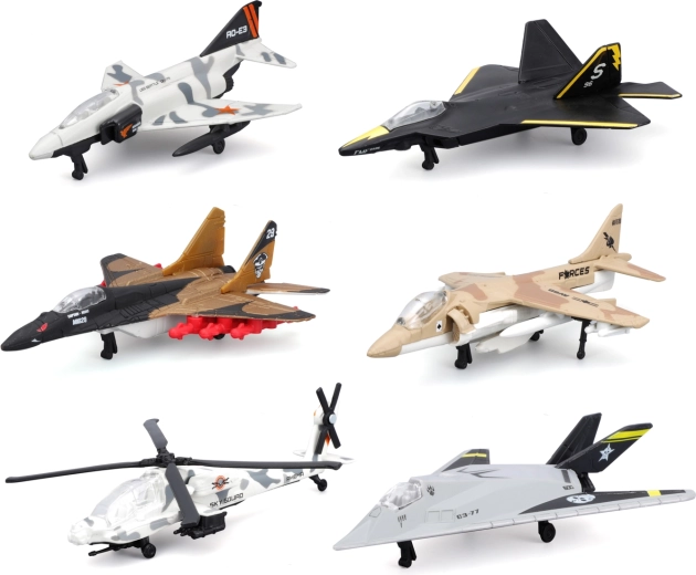 Maisto Military series militair vliegtuig in blisterverpakking
