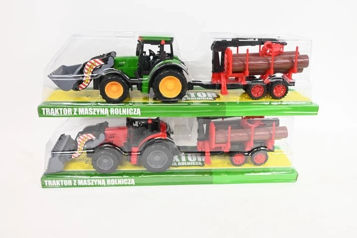 Tractor met aanhanger voor kinderen