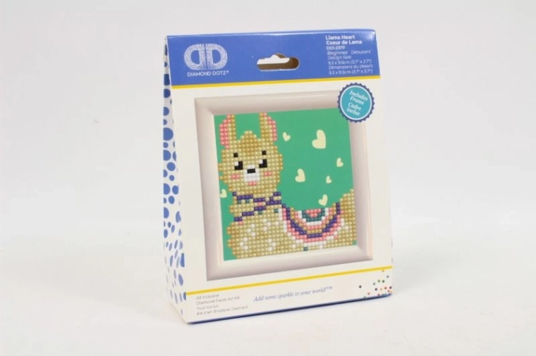 Diamond Dotz lama hart – set voor diamond painting