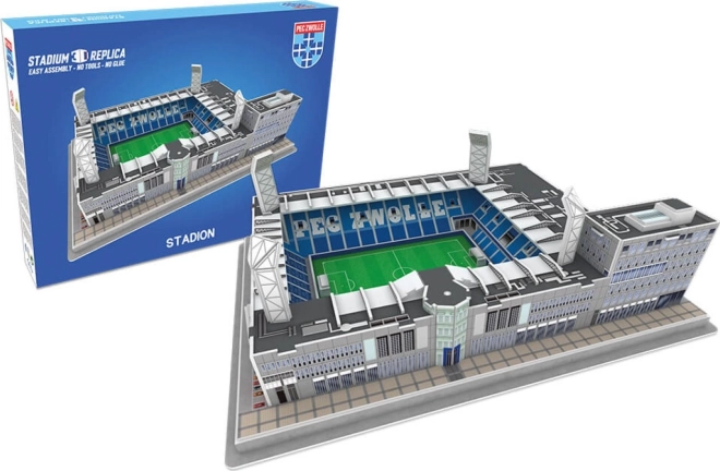 3D puzzel stadion MAC3PARK - thuisstadion FC PEC Zwolle