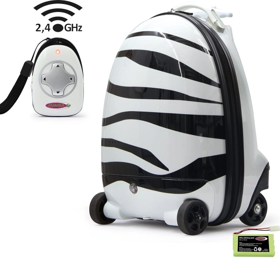 Jamara kinder-RC-koffer zebra 2,4 GHz - 1 stuk