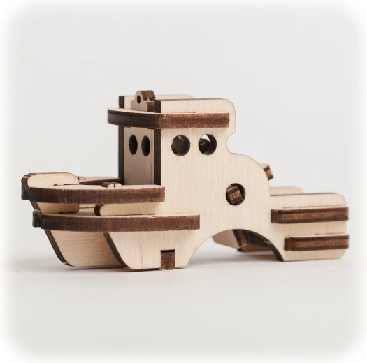 CuteWood houten 3D-puzzel boot