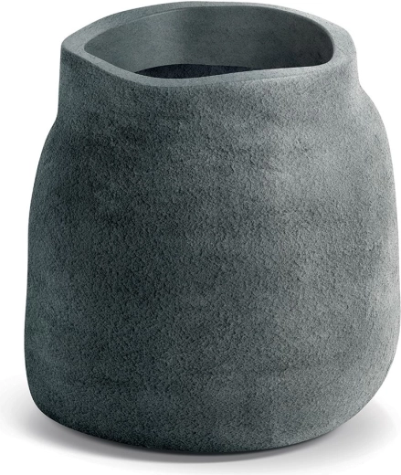 Plastic bloempot BOGE 46 cm grafiet