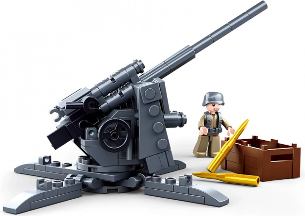 Sluban Army WW2 M38-B0852 Luchtafweergeschut