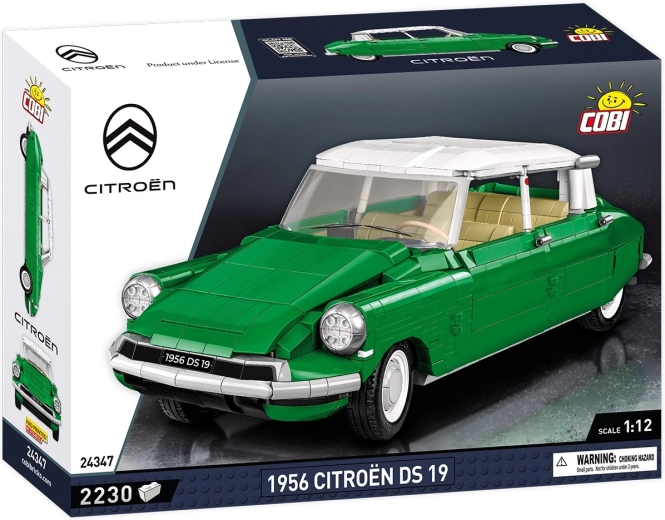 Cobi 1956 Citroën DS 19 bouwset 1:12 (2230 onderdelen)