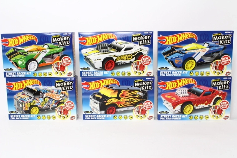 Hot Wheels Maker Kitz raceauto Warp Speeder om te bouwen