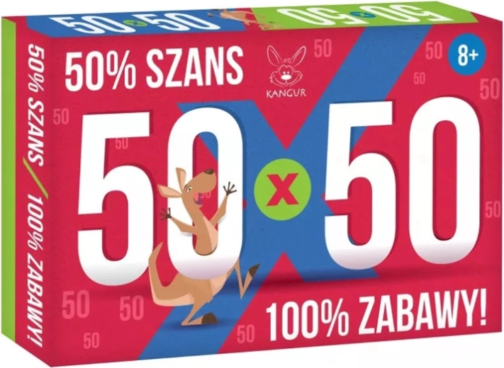 50 × 50 – party-quizspel met twee keuzemogelijkheden