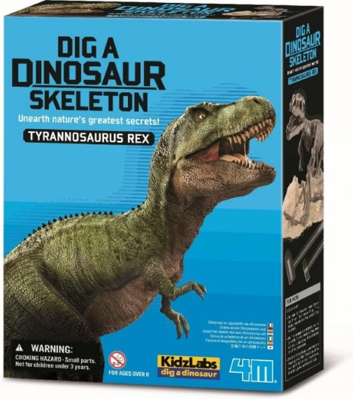 Dinosaurus-skelet opgraven T-Rex – educatieve set