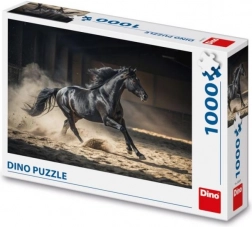 Puzzel Zwart Paard 1000 stukjes